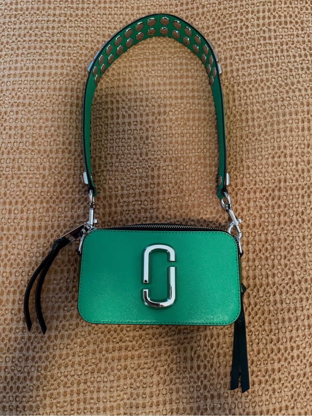 Marc Jacob’s The Studded Snapshot Shoulder Bag